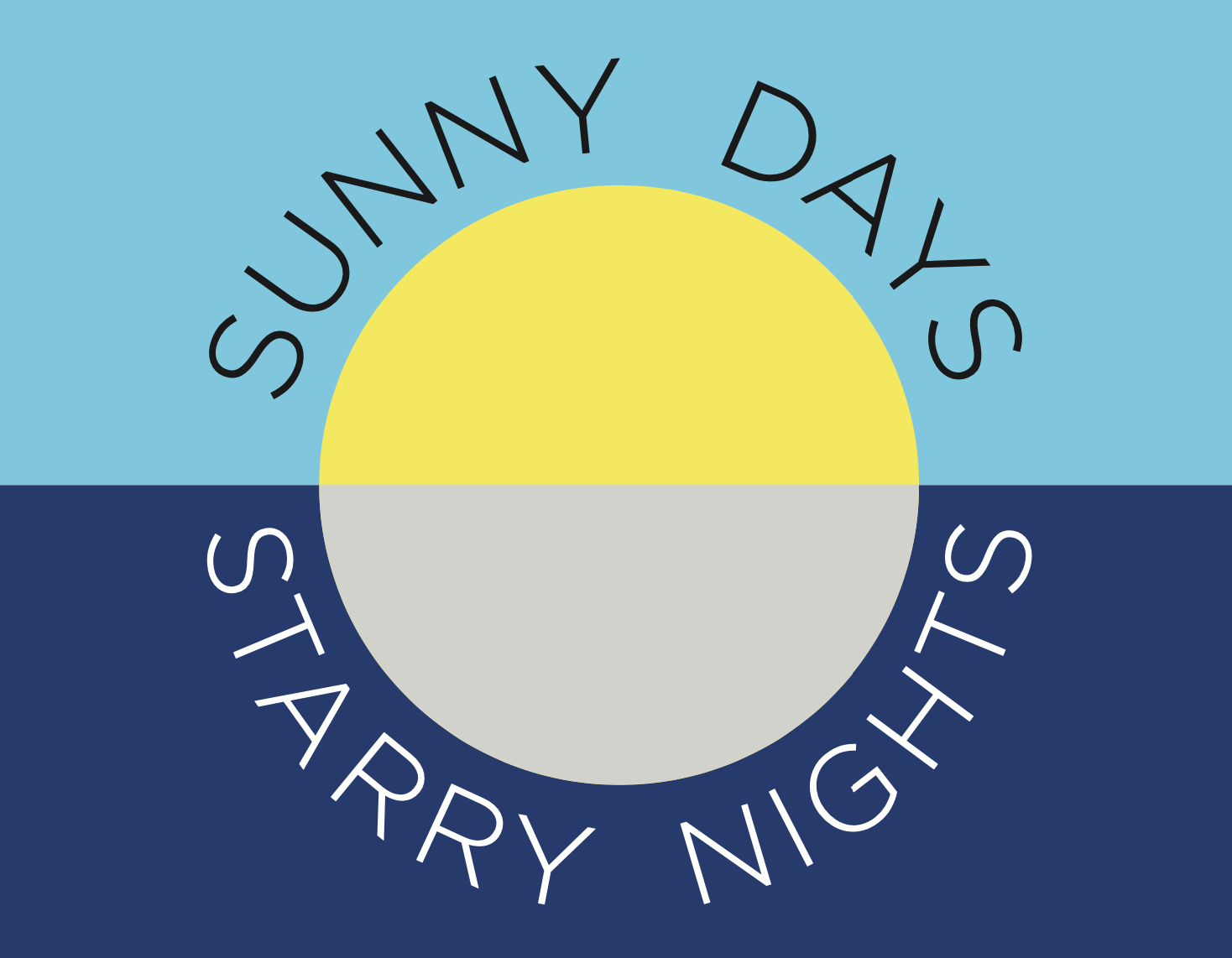 Sunny Days Starry Nights Logo